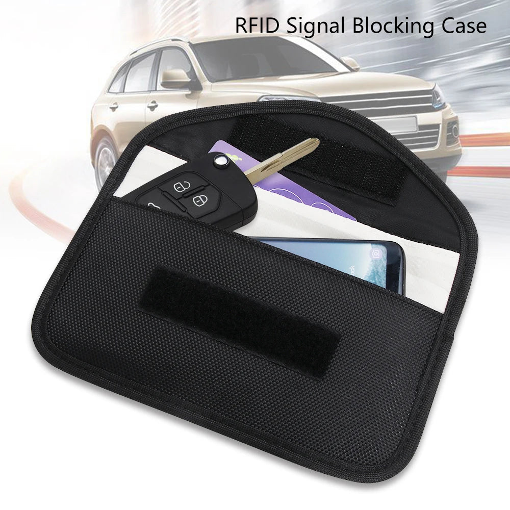 Shield My EMF™ ColorShield Faraday Key Fob Pouch – RFID & Keyless Signal-Blocking Case
