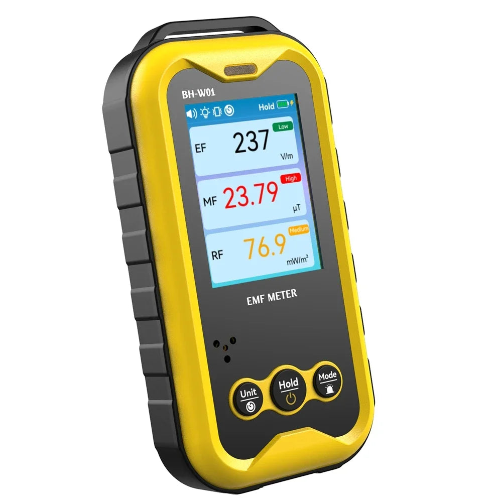 Shield My EMF™ Pro 3-in-1 EMF Meter | Electric, Magnetic & RF Radiation Detector