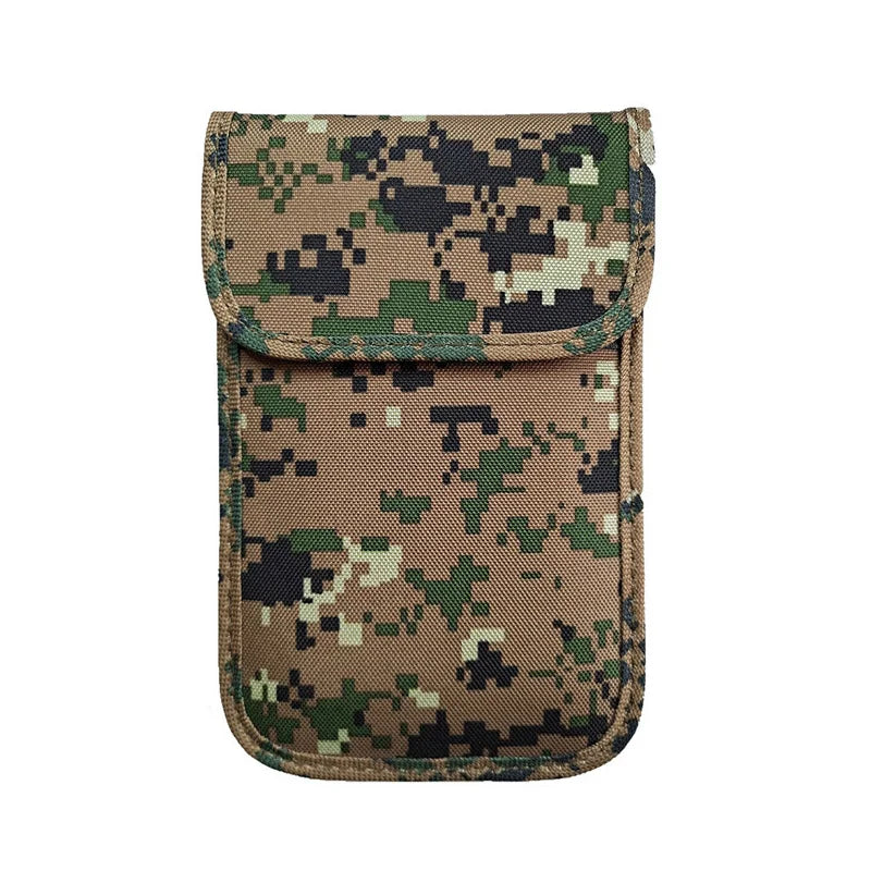 Shield My EMF™ CamoShield Faraday Signal Bag – RFID & Device Signal-Blocking Pouch