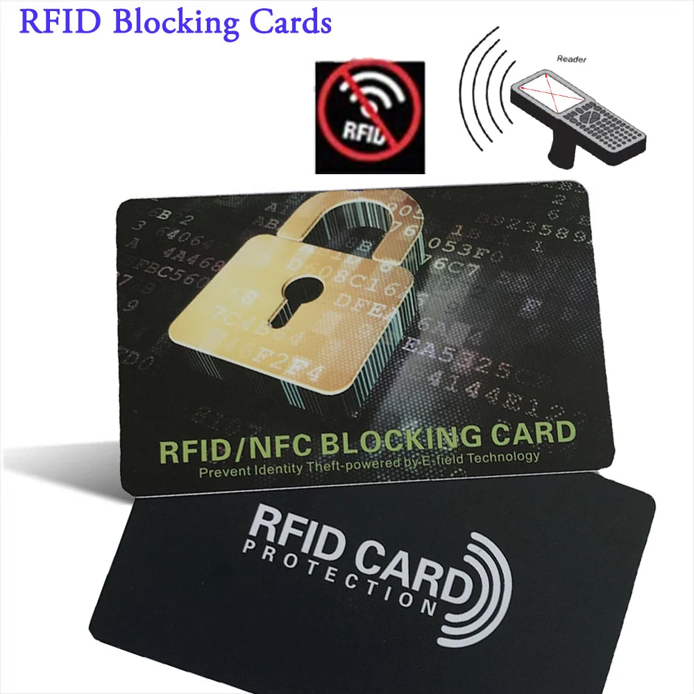 Shield My EMF™ RFID/NFC Blocking Card | Wallet Signal Jammer