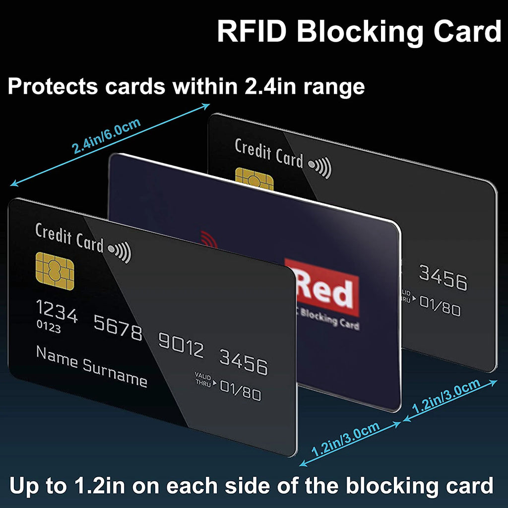 Shield My EMF™ RFID/NFC Blocking Card | Wallet Signal Jammer