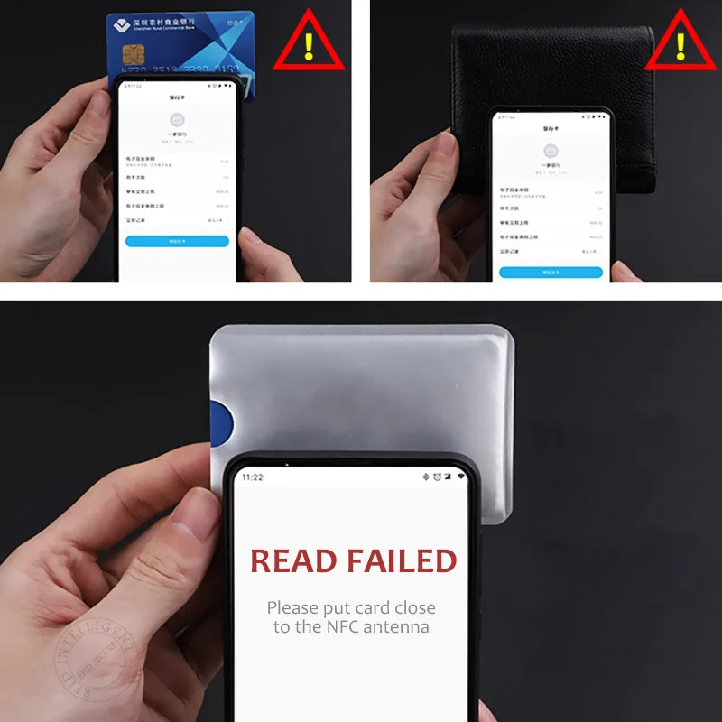 Shield My EMF™ RFID/NFC Blocking Card | Wallet Signal Jammer